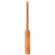 Расческа DeLight длиннозубая 6,5 см с толстой деревянной ручкой