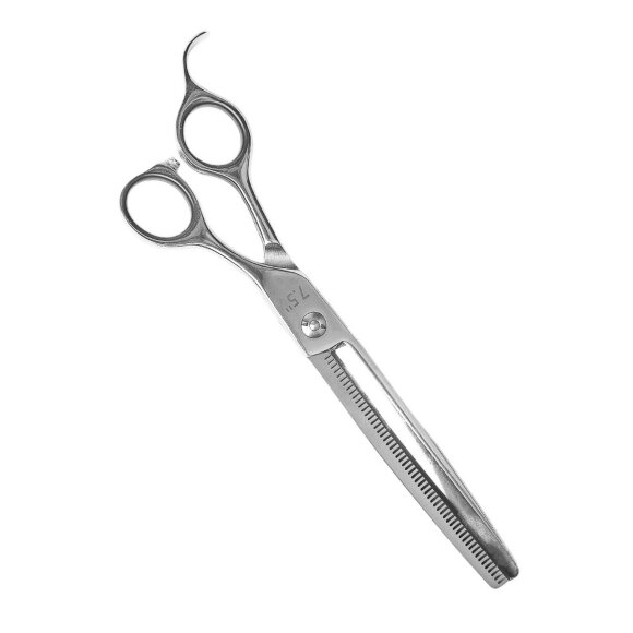 Ножницы GRODO Silk Slice филировочные с большим черным винтом 7,5" 56T