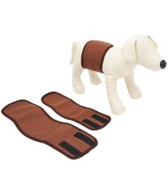 Пояс для кобелей многоразовый впитывающий OSSO Comfort, размер L (коричневый)