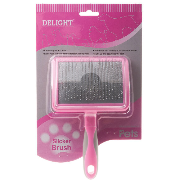 Пуходерка DeLight Pink пластиковая с каплей большая Пуходерка DeLight Pink пластиковая с каплей большая