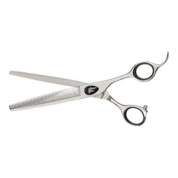 Ножницы GRODO Silk Slice филировочные с большим черным винтом 7" 50T