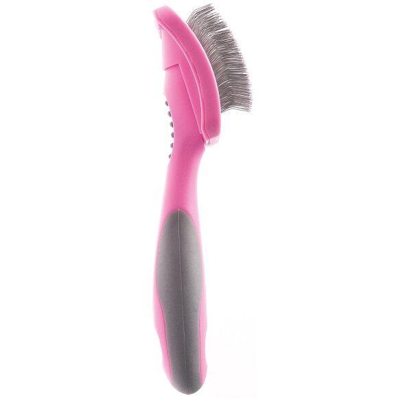 Пуходерка DeLight Pink пластиковая с каплей малая Пуходерка DeLight Pink пластиковая с каплей малая