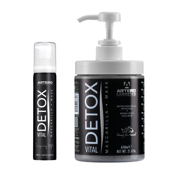 Концентрированный кондиционер Artero Detox с активированным углем, 100 мл