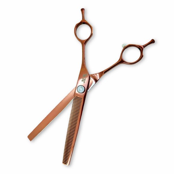 Ножницы J&K Zayani филировочные 7,5" 48 зубцов Ножницы J&K Zayani филировочные 7,5" 48 зубцов