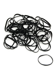 Резинки Melon Pro midi силиконовые в тубусе, цвет черный