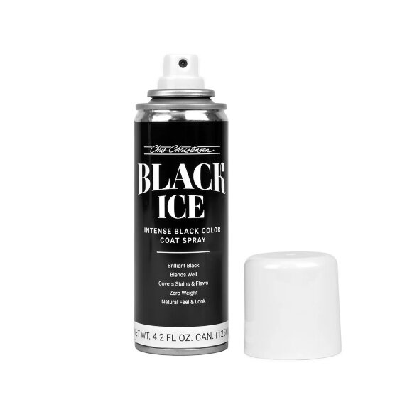 Спрей Chris Christensen Black Ice красящий черный, 125 мл