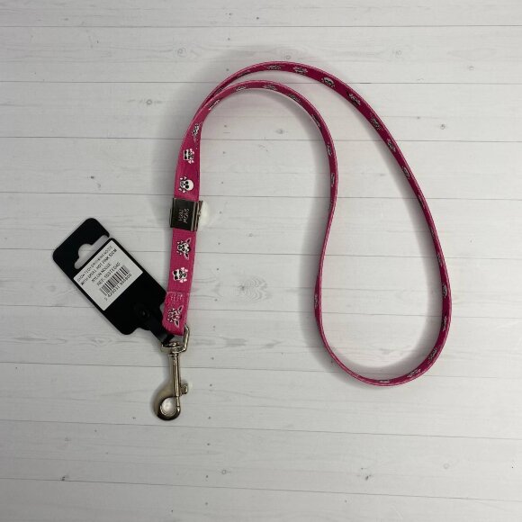 Петля Show Tech 16 мм для удержания собаки, розовая с черепом