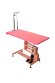 Стол для груминга TOEX 120х60хH52-100 см электрический, розовый