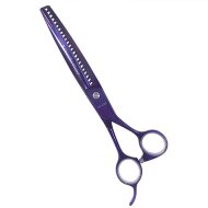 Ножницы Komondor Violet шанкерные с микронасечкой, 7" 21T Ножницы Komondor Violet шанкерные с микронасечкой, 7" 21T