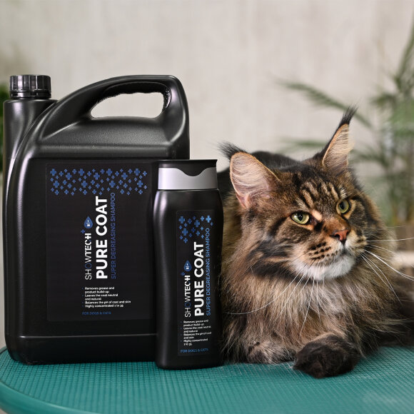 Набор Show Tech: шампунь Pure Coat для обезжиривания и кондиционер гипоаллергенный, 2х300 мл