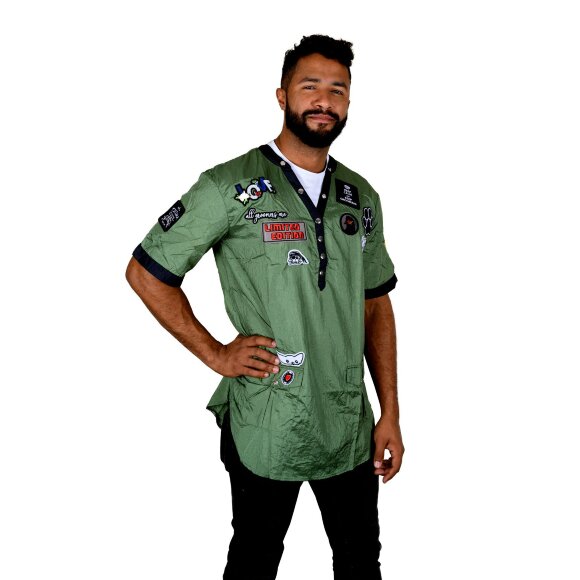 Рубашка Tikima Figarino хаки, размер L