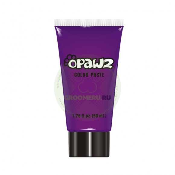 Цветная паста для шерсти Opawz TP01 фиолетовая, 50 мл