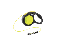 Поводок-рулетка для собак Flexi New Neon XS трос, цвет желтый