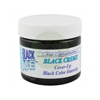 Черный красящий крем CC Black Ice для шерсти