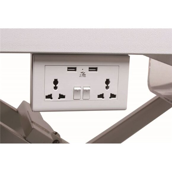 Стол Toex FT-801 электрический 125х65 см с П-образным держателем Стол Toex FT-801 электрический 125х65 см с П-образным держателем