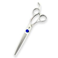 Ножницы Dimi филировочные с синим винтом 7" 42 зубца Ножницы Dimi филировочные с синим винтом 7" 42 зубца