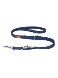 Поводок регулируемый AmiPlay Easy Fix Cotton L 160-300/2,5 см, темно-синий