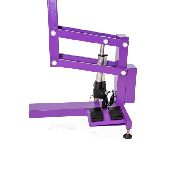 Стол для груминга TOEX 120х60хH52-100 см электрический, фиолетовый