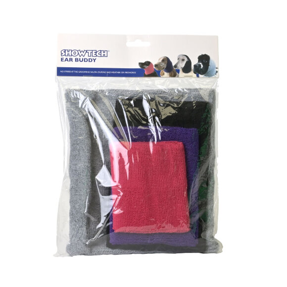 Набор бандажей для собак Show Tech Ear Buddy антистресс, 4 шт.