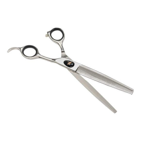 Ножницы GRODO Silk Slice филировочные с большим черным винтом 7" 56T