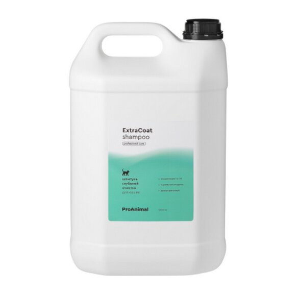 Шампунь Pamilee ExtraCoat глубокой очистки для кошек, 5 л
