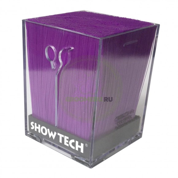 Подставка для ножниц Show Tech 8х8х10,5 см, фиолетовая