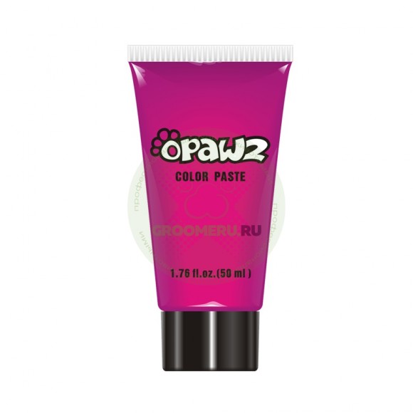 Цветная паста для шерсти Opawz TP05 розовая, 50 мл