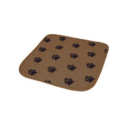 Пелёнка впитывающая многоразовая ZooONE коричневая 53*53 см