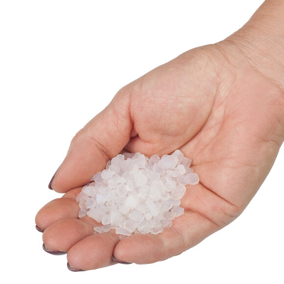 Силикагелевый наполнитель Grodo 3,8 л без добавок, белый, крупнопористый, колотая фракция