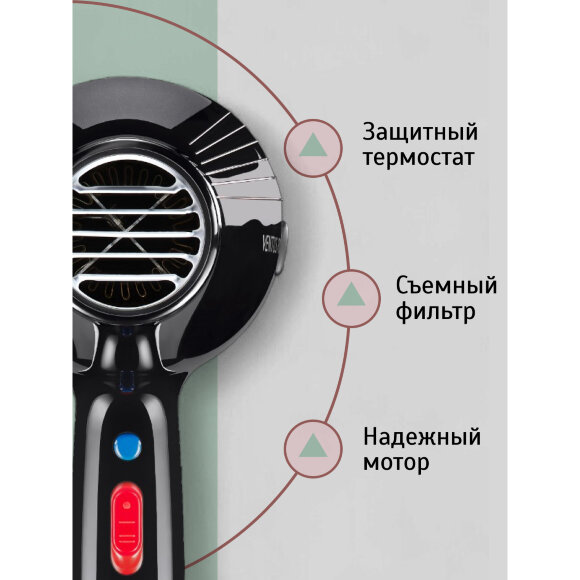 Фен Wahl 4352-0470 Ventus Pro, 2200 W