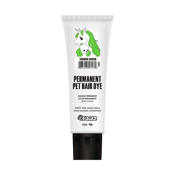 Краска для шерсти Opawz перманентная, нежно-зеленый