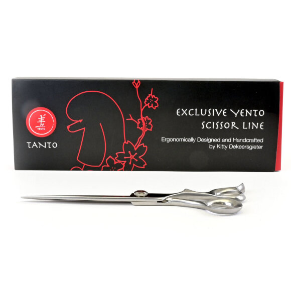 Ножницы прямые Yento TanTo с микронасечкой, 7 дюймов