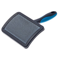 Пуходерка DeLight пластиковая с мягким кордом, большая Пуходерка DeLight пластиковая с мягким кордом, большая