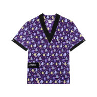 Рубашка Artero с V-образным вырезом и принтом "Коты", размер XS