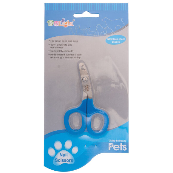 Когтерез-ножницы DeLight для кошек, прямой