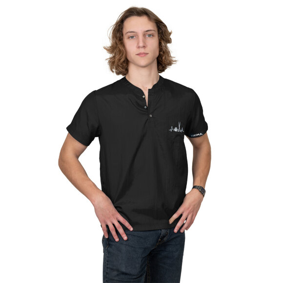 Рубашка грумера Tikima Figari черная, S