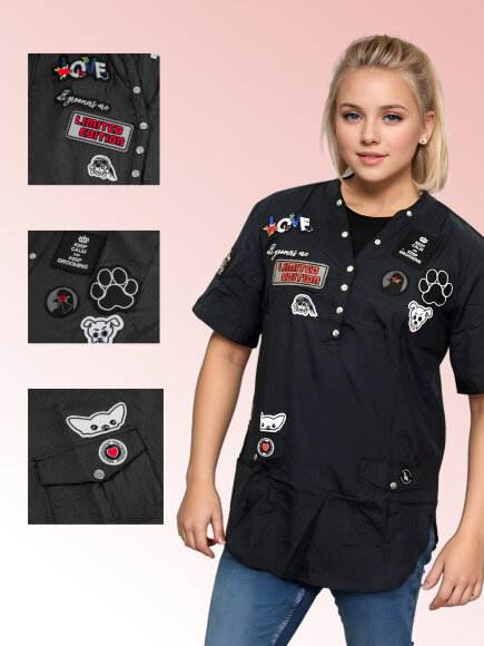 Рубашка Tikima Figarino красная, размер XL Рубашка Tikima Figarino красная, размер XL