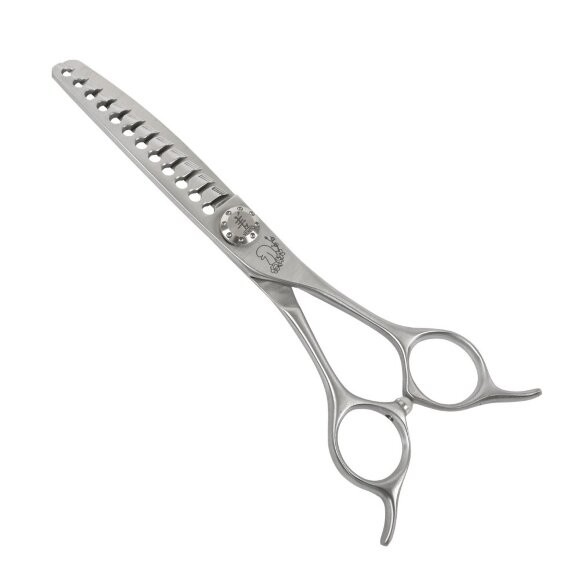 Ножницы шанкеры изогнутые Yento TanTo, 6 дюймов 12 зубцов