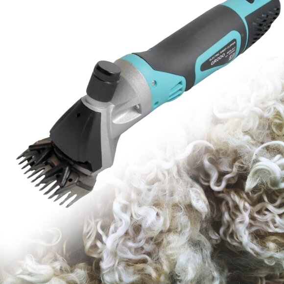 Машинка для стрижки овец GRODO BERLIN2 голубая, 500 Ватт