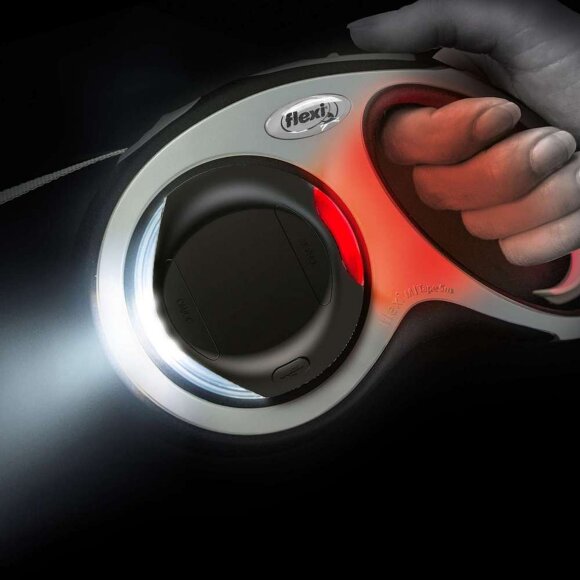 Фонарь переднего/заднего света flexi LED, черный