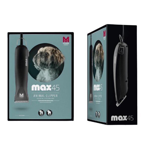 Машинка для стрижки Moser 1245 Max45 с ножом 1 мм + БОНУС (нож 7 мм) Машинка для стрижки Moser 1245 Max45 с ножом 1 мм + БОНУС (нож 7 мм)