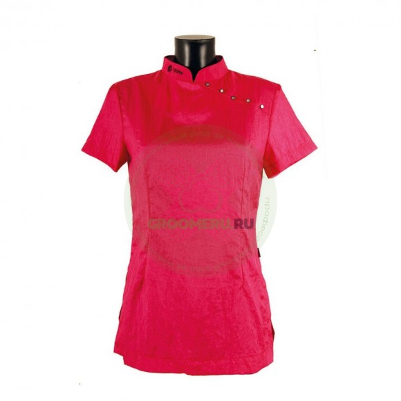 Рубашка с коротким рукавом Tikima Elba розовый, размер M