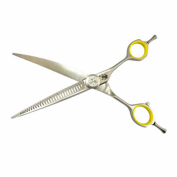 Ножницы изогнутые шанкофилеры Dimi QG2-7026NEW, 7,5", 26 зубцов Ножницы изогнутые шанкофилеры Dimi QG2-7026NEW, 7,5", 26 зубцов