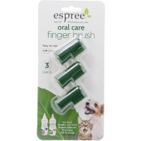 Зубная щетка-напальчники Espree для собак и кошек, 3 шт.