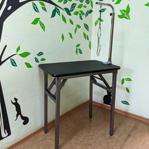 Стол для груминга Toex FT-814 складной 75х47хH80 см, черный