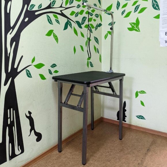 Стол для груминга Toex FT-814 складной 75х47хH80 см, черный