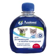 Средство для дезинфекции и уборки помещений "Лайна", 300 мл Средство для дезинфекции и уборки помещений "Лайна", 300 мл