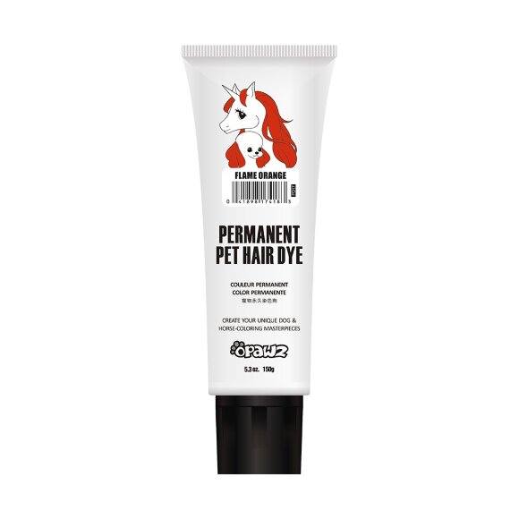 Краска для шерсти Opawz перманентная, оранжевое пламя Краска для шерсти Opawz перманентная, оранжевое пламя