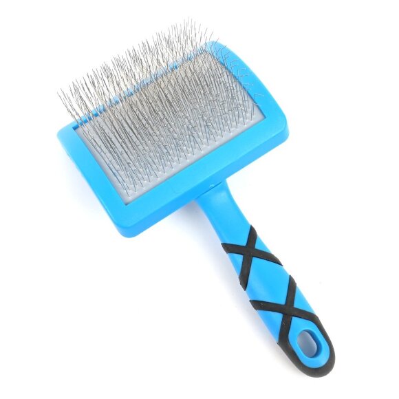 Пуходерка Groom Professional мягкая с длинными зубьями, большая