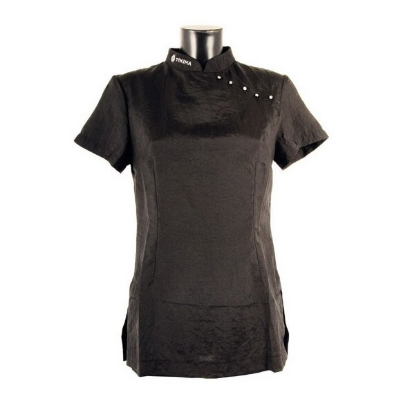 Рубашка с коротким рукавом Tikima Elba черная, размер L